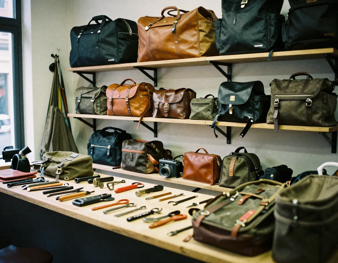Professional bag and backpack repair service in Amsterdam